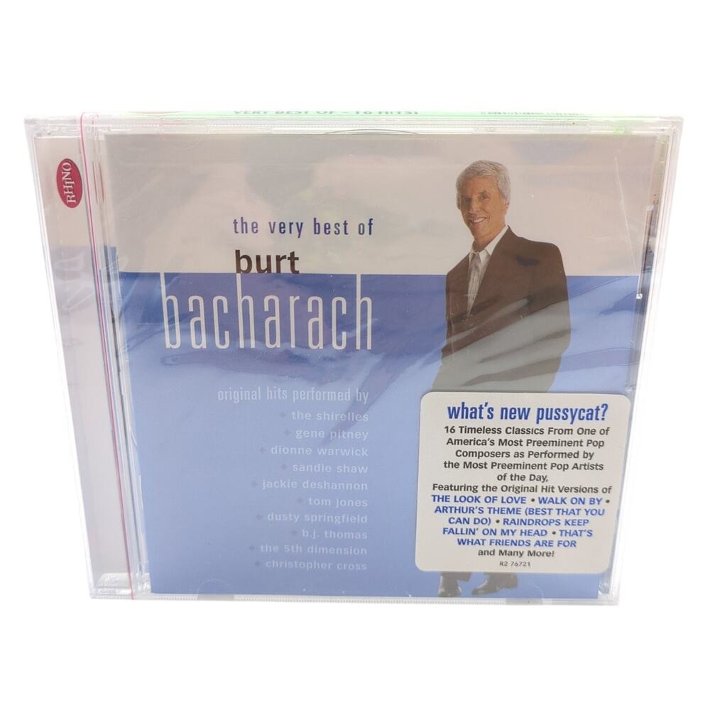 Burt Bacharach – The Very Best Of CD 2001 Pop Easy Listening Rhino Original Hits
